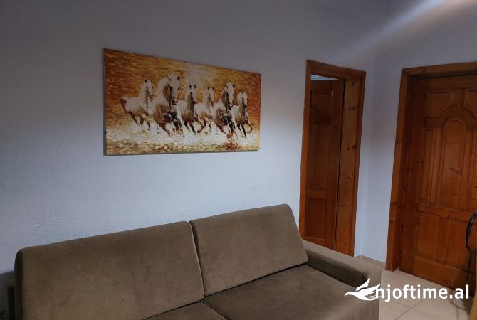 Shtepi me qera Apartament ne Tirane, 1+1, Mobilimi E mobiluar, Pagesa 40,000  Leke.