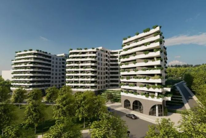 Shitet apartament 1+1 ne Paskuqan, Kompleksi Aluna/ 87,600 euro