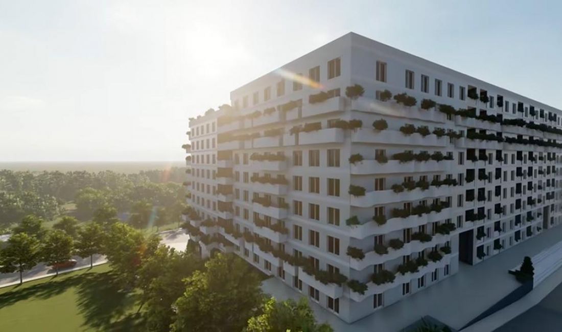 Shtepi ne shitje Apartament ne Tirane, 1+1, Mobilimi Bosh, pa mobiluar, Pagesa 75,000  Euro.