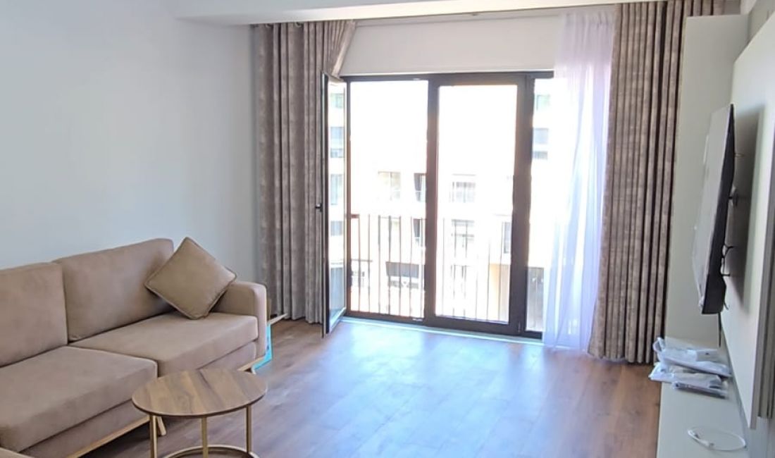 Shtepi me qera Apartament ne Tirane, 1+1, Mobilimi E mobiluar, Pagesa 60,000  Leke.