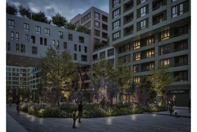 Shitet apartament 2+1 ne Rezidencen Splendor, Porcelan/ 159,075 euro