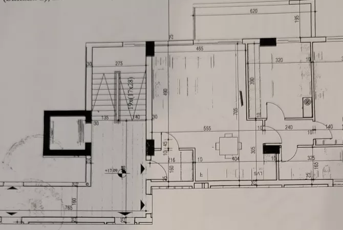 Shitet apartament 2+1 ne Kamez