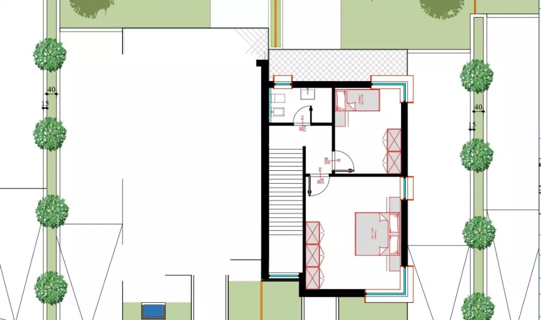 Shtepi ne shitje Vila Luksoze ne Tirane, 3+1, Mobilimi Bosh, pa mobiluar, Pagesa 270,000  Euro.