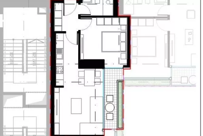 Shtepi ne shitje 1+1 ne Tirane - 175,972 Euro