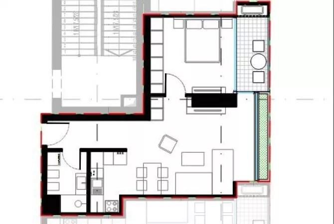 Shtepi ne shitje 1+1 ne Tirane - 201,300 Euro