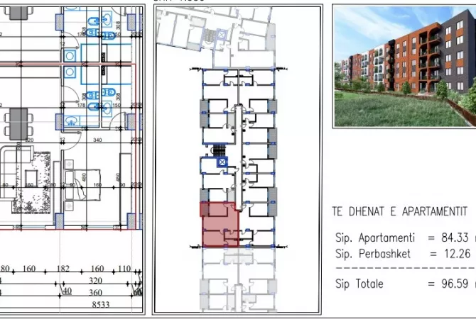 Shtepi ne shitje 2+1 ne Tirane - 96,560 Euro