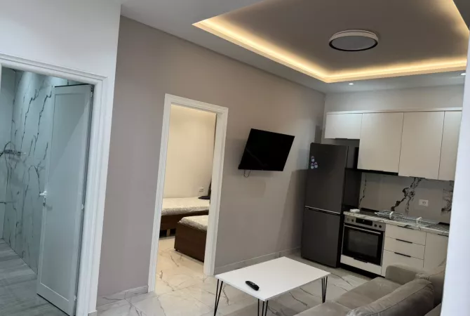 Shtepi me qera Apartament ne Tirane, 1+1, Mobilimi E mobiluar, Pagesa 45,000  Leke.