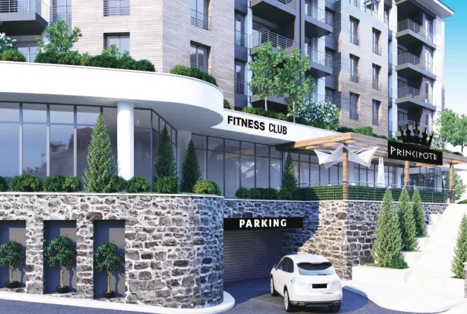 Shitet apartament 2+1+2 tek Liqeni i Thate