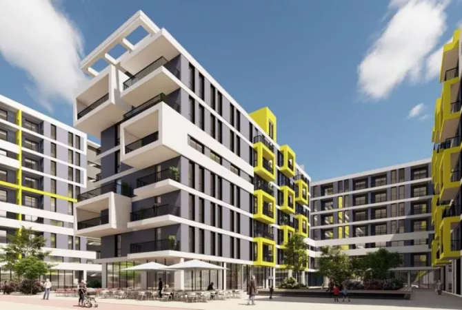 Shitet Apartement 2+1+2 tek univers City/115,000 Euro