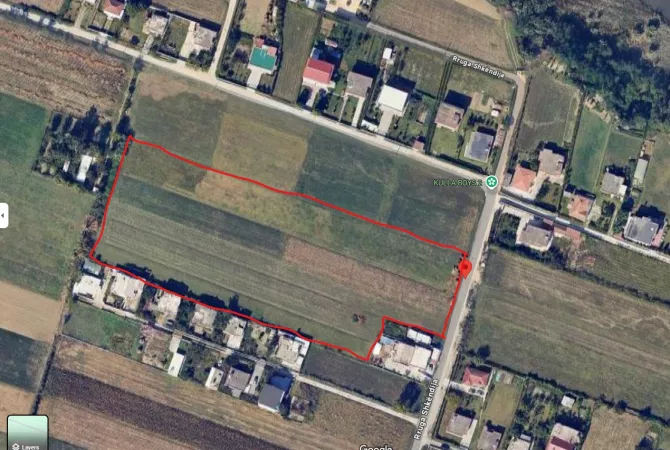 Tokë për Shitje – Zonë Industriale, Laknas (Afer Rinasit)/876000 euro