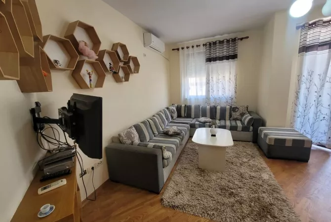 Shtepi ne shitje Apartament ne Tirane, 1+1, Mobilimi E mobiluar, Pagesa 91,000  Euro.