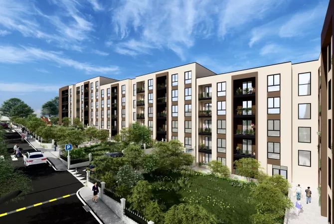 Shtepi ne shitje Apartament ne Tirane, 1+1, Mobilimi Bosh, pa mobiluar, Pagesa 68,740  Euro.