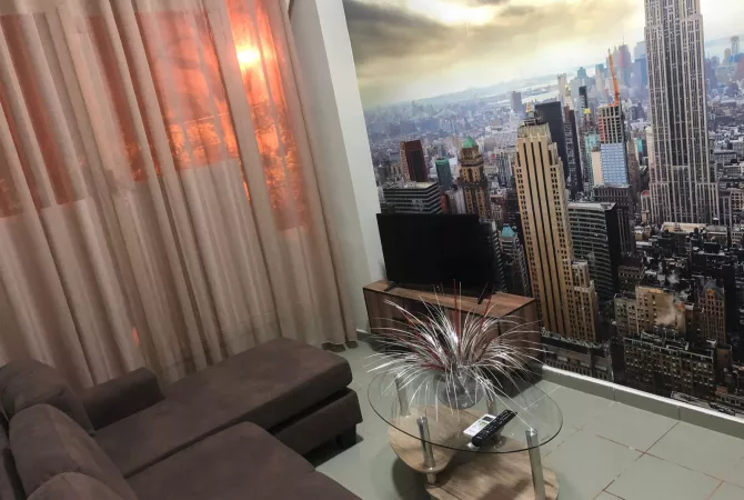 Jepet me qera apartment 1+1 Tek Pazari i Ri /50,000 leke