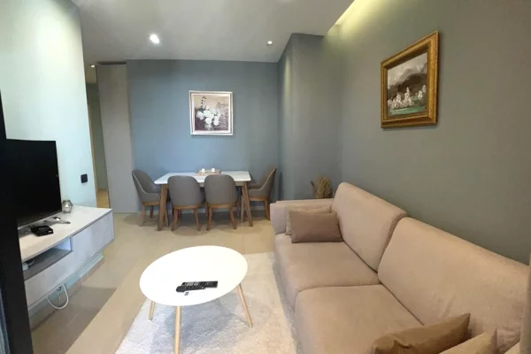 Shtepi me qera Apartament ne Tirane, 1+1, Mobilimi E mobiluar, Pagesa 1,200  Euro.