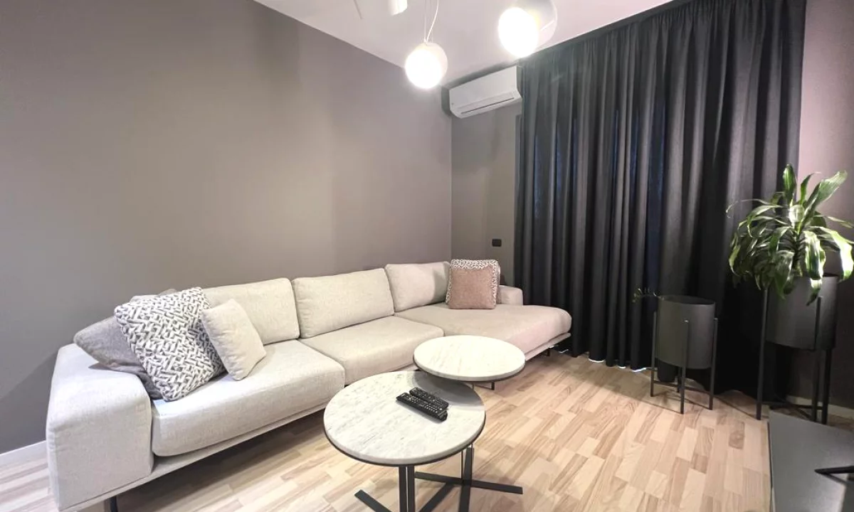 Shtepi me qera Apartament ne Tirane, 1+1, Mobilimi E mobiluar, Pagesa 1,400  Euro.