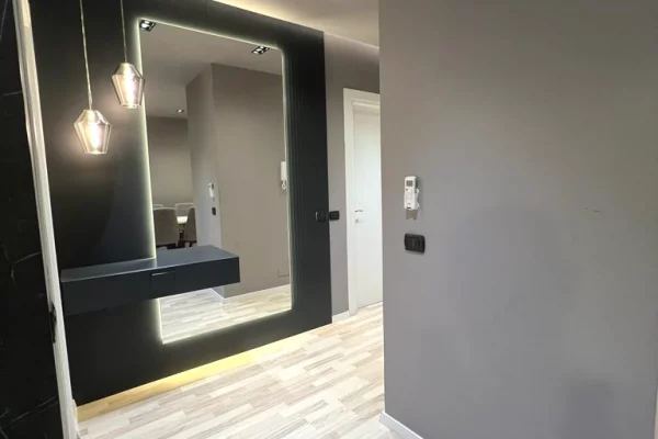 Shtepi me qera Apartament ne Tirane, 1+1, Mobilimi E mobiluar, Pagesa 1,400  Euro.