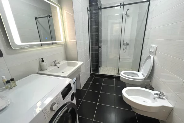 Shtepi me qera Apartament ne Tirane, 1+1, Mobilimi E mobiluar, Pagesa 1,400  Euro.