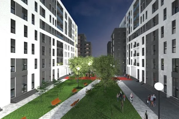 Shitet apartament 1+1+post parkimi tek Kompleksi Tirana entry 2