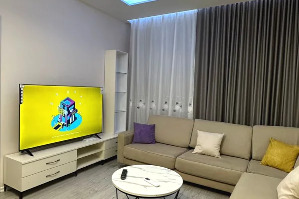 Shtepi me qera Apartament ne Tirane, 1+1, Mobilimi E mobiluar, Pagesa 600  Euro.