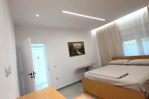 Shtepi me qera Apartament ne Tirane, 1+1, Mobilimi E mobiluar, Pagesa 450  Euro.