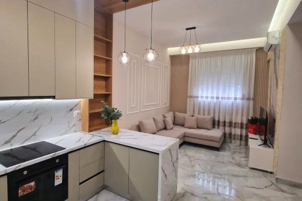 Shtepi me qera Apartament ne Tirane, 1+1, Mobilimi E mobiluar, Pagesa 55,000  Leke.