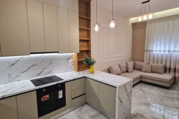 Shtepi me qera Apartament ne Tirane, 1+1, Mobilimi E mobiluar, Pagesa 55,000  Leke.