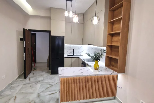 Shtepi me qera Apartament ne Tirane, 1+1, Mobilimi E mobiluar, Pagesa 55,000  Leke.