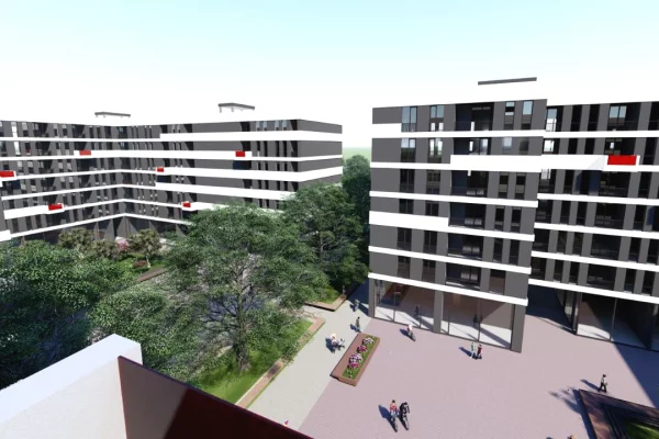 Shtepi ne shitje Apartament ne Tirane, 1+1, Mobilimi Bosh, pa mobiluar, Pagesa 55,489  Euro.