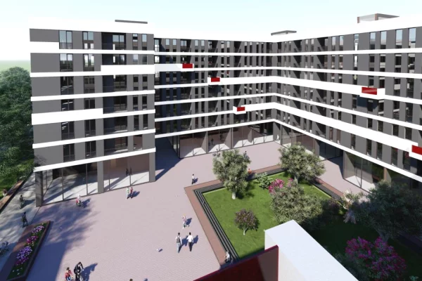 Shtepi ne shitje Apartament ne Tirane, 1+1, Mobilimi Bosh, pa mobiluar, Pagesa 55,489  Euro.