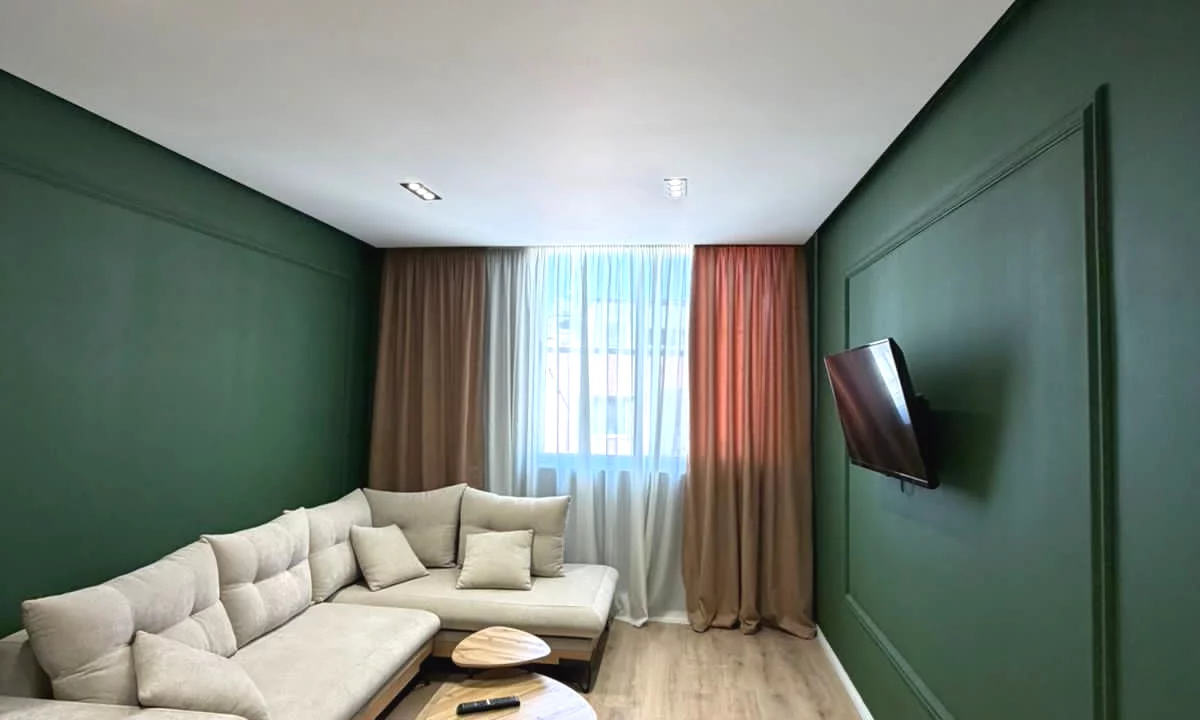 Shtepi me qera Apartament ne Tirane, 1+1, Mobilimi E mobiluar, Pagesa 450  Euro.