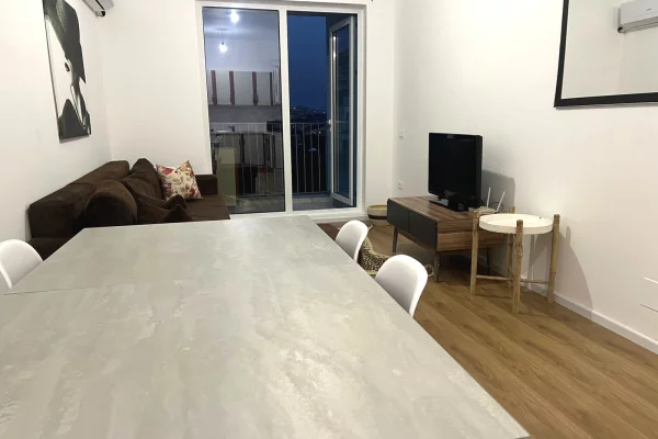 Shtepi me qera Apartament ne Tirane, 1+1, Mobilimi E mobiluar, Pagesa 400  Euro.