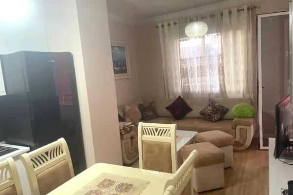 Shtepi ne shitje Apartament ne Tirane, 1+1, Mobilimi E mobiluar, Pagesa 130,000  Euro.