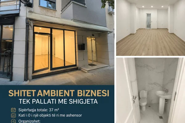 Shitet ambient biznesi tek Pallati me Shigjeta 
