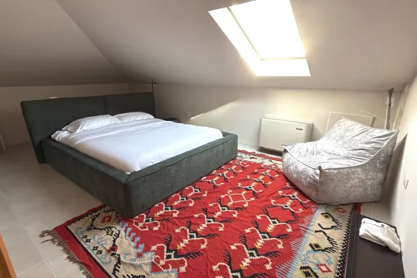 Shtepi me qera Duplex(shtepi me 2 kate) ne Tirane, 2+1, Mobilimi E mobiluar, Pagesa 800  Euro.