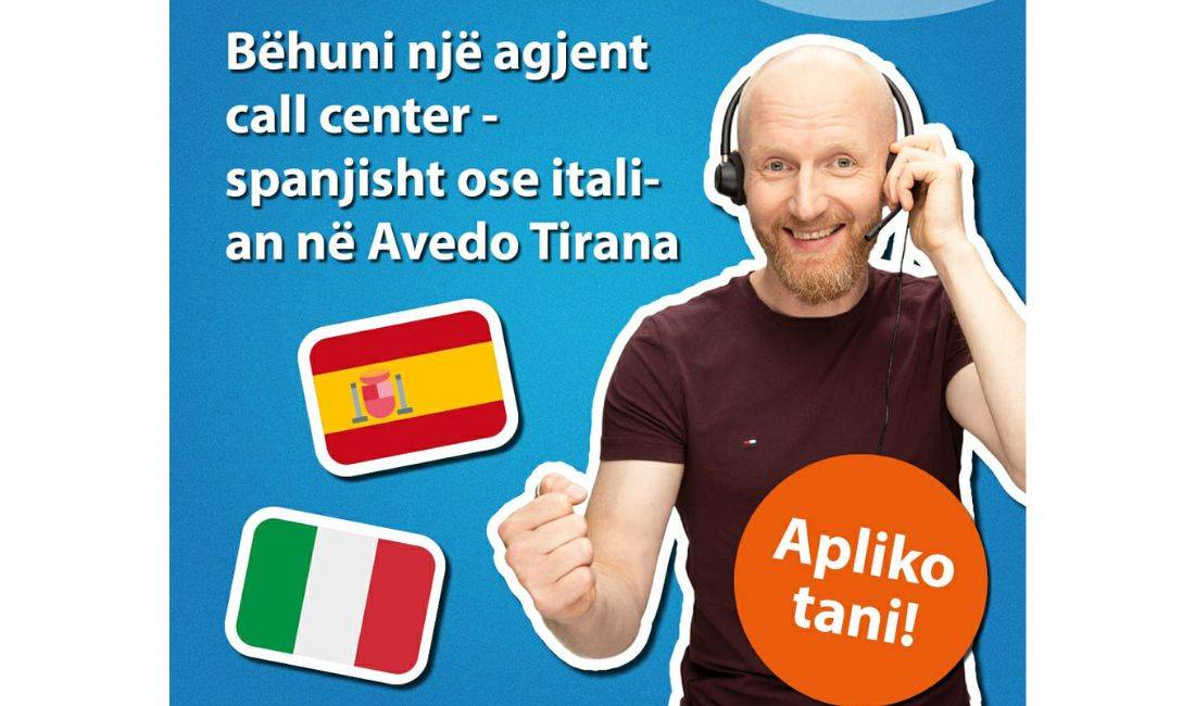 Job Offers in Tirana, Profession call center  , Beginner/Little experience, Payment By Agreement.