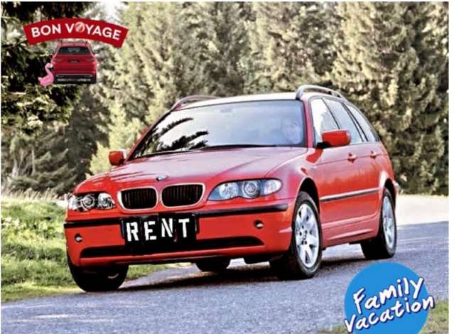 Jepet me qera Makina BMW seria 3 Wagon duke filluar nga 35 euro ne dite