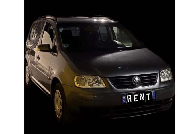   Jepet me qera Makina Volkswagen touran duke filluar nga 40 euro ne dite 