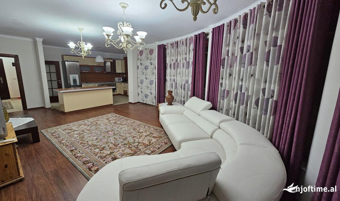 Shtepi me qera Apartament ne Tirane, 3+1, Mobilimi E mobiluar, Pagesa 1,500  Euro.