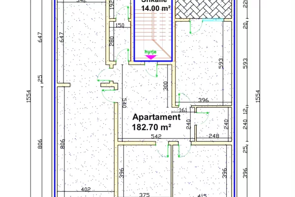 Apartment for sale in Tirana 4+1, Furnished