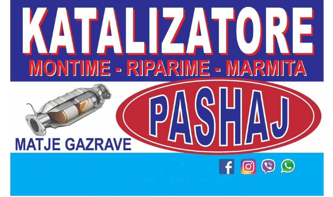Katalizator Pashaj ofron  Servis, Montime dhe Axhiustime Katalizatoresh e Filtrash Partikolar DPF per te gjitha llojet e automjeteve