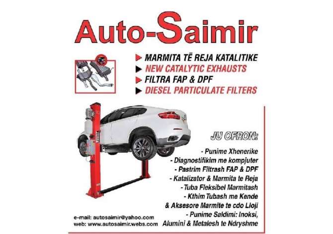  AUTO Servis  specializuar ne Sistemet e Filtrimit te Gazrave te Autoveturave