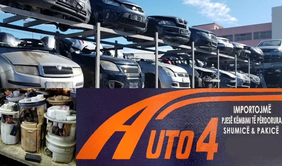 Auto 4 Durres, pika me e madhe per pjese kembimi te perdorura 