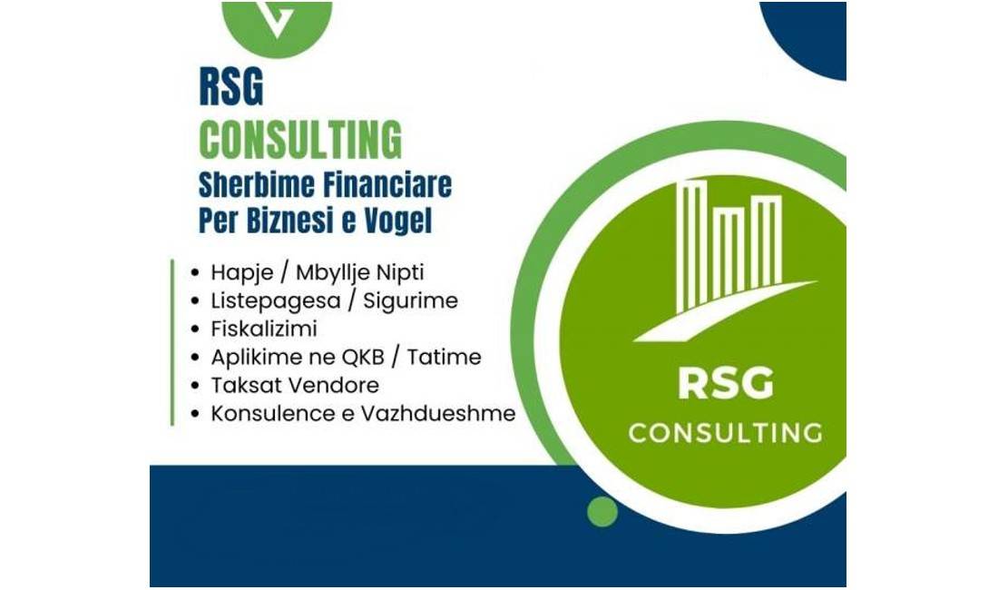 Ofrojme Sherbime Financiare per Biznesin e Vogel pa TVSH