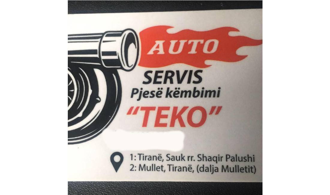 Auto servis  ofron sherbime Riparimi, Servis te plote dhe Pjese Kembimi