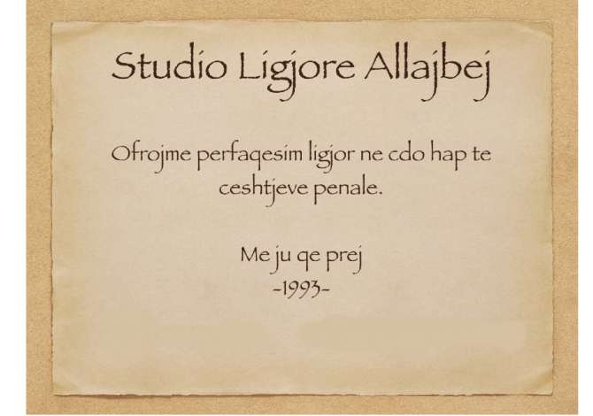 Legal Services in Tirana - 0 