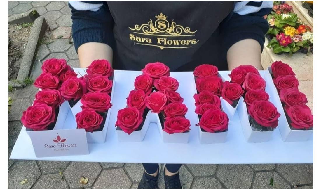 Sara Flowers ju ofron Kompozime, Buqeta, Zbukurim makinash, Taxi, Dekore eventesh, Kurora me lule natyrale