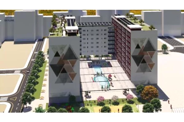 Shitet Apartament 1+1-Kompleksi Gucce,Ish Parku.