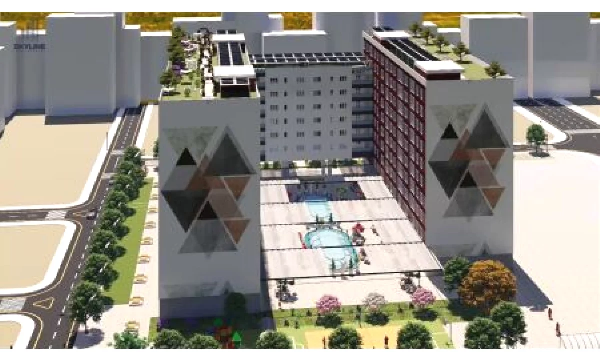 Apartment for sale in Tirana 1+1, Emty