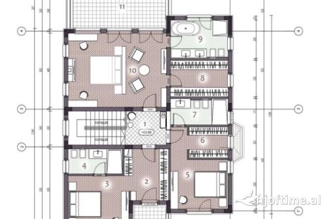 Villa di lusso in vendita a Tirana 7+1, Vuoto