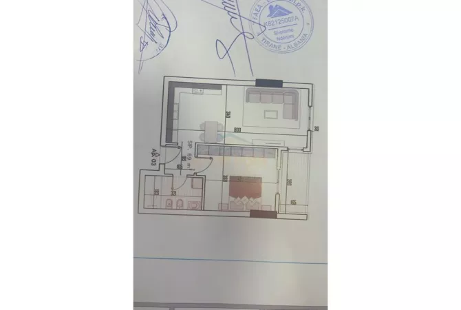 Appartamento in vendita a Tirana 1+1, Vuoto